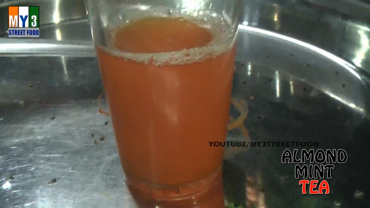 Very Combination Recipe | Almond Mint Tea | Morning Energy Boosting Drink street food