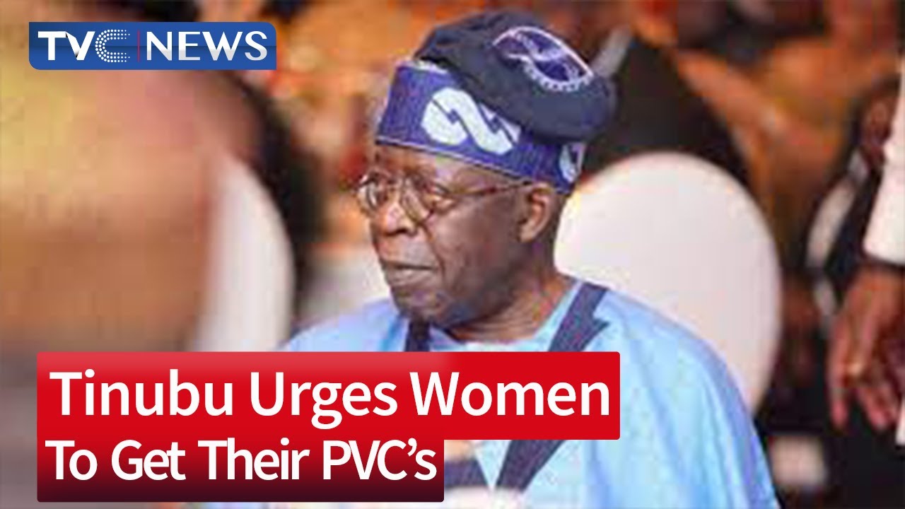 2023 Election: Tinubu Urges Women to Get their PVCs (SEE VIDEO)
