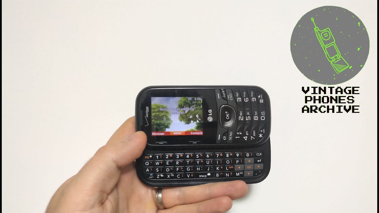 LG VN251 Cosmos 2 Mobile phone menu browse, ringtones, games, wallpapers