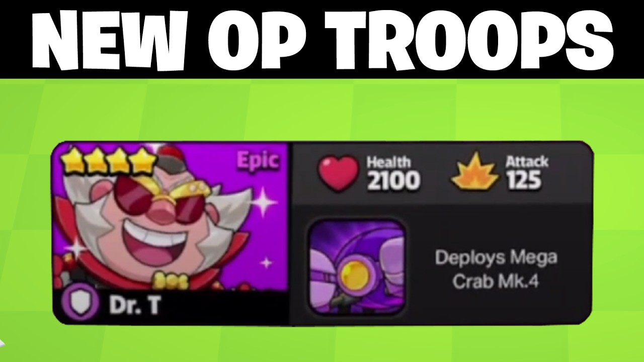 NEW TROOPS STATS Coming To Squad Busters