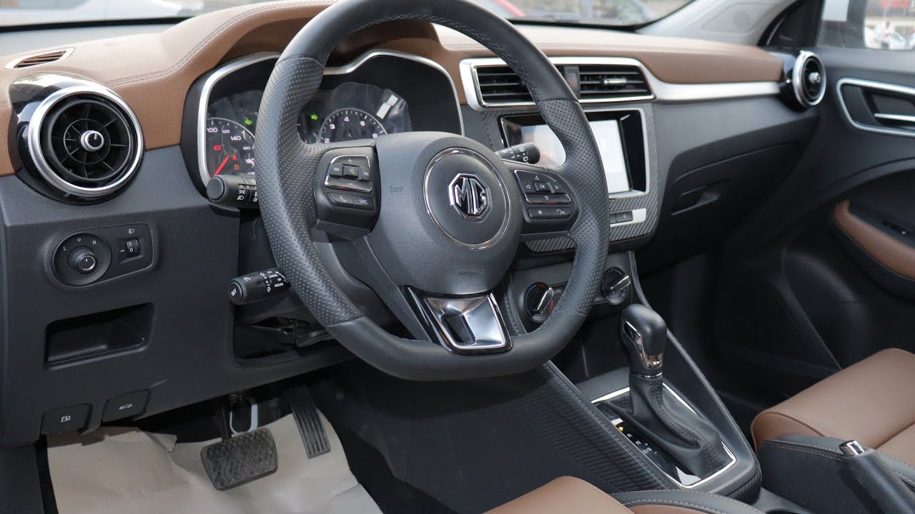 MG ZS 2025 Comfort, Белый интерьер обзор