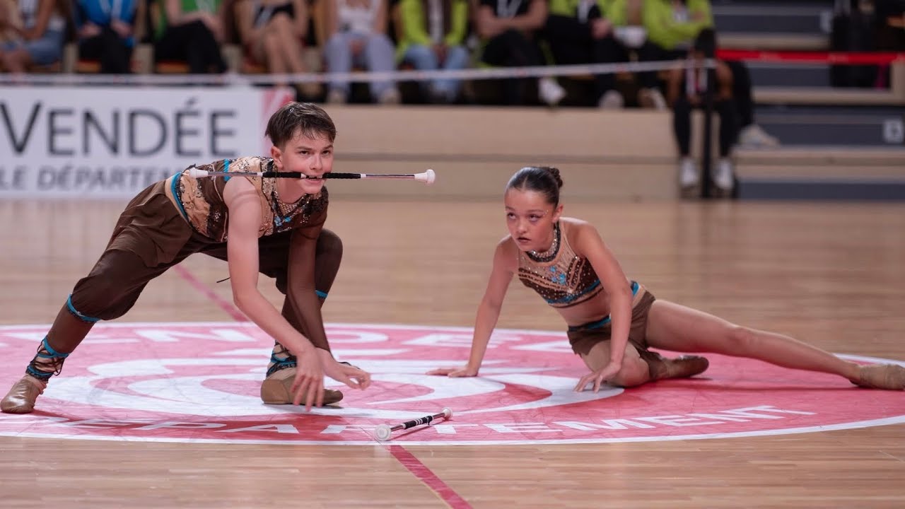 Chloe Guillet et Valentin Bineau - Duo Cadet 2025