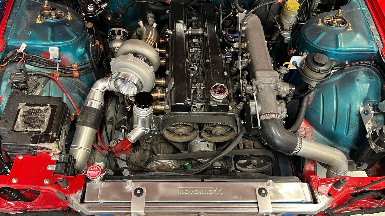 1jz s14 Build Pt.4 | Cooling system upgrade, compressor cover mod