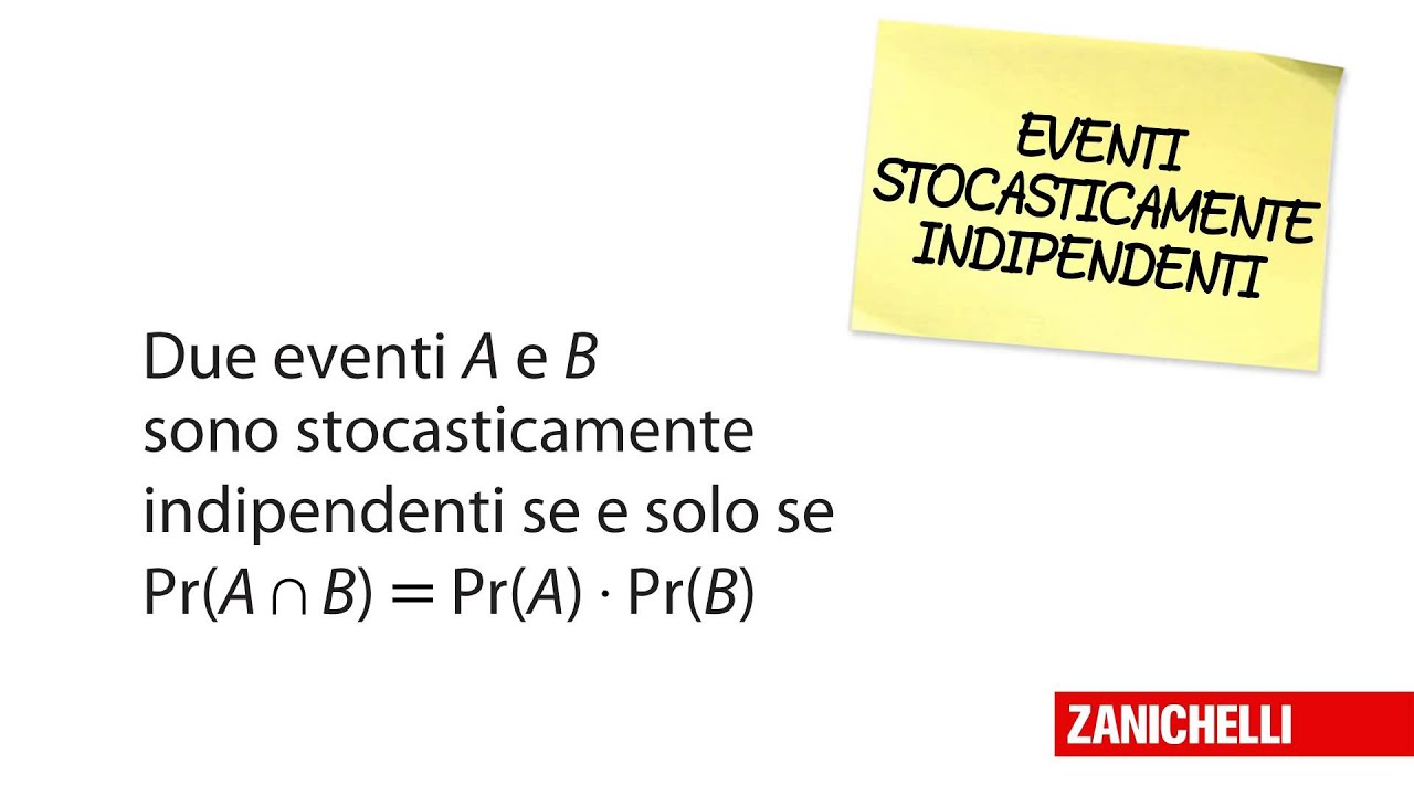 29 La probabilità e le informazioni: la probabilità condizionata