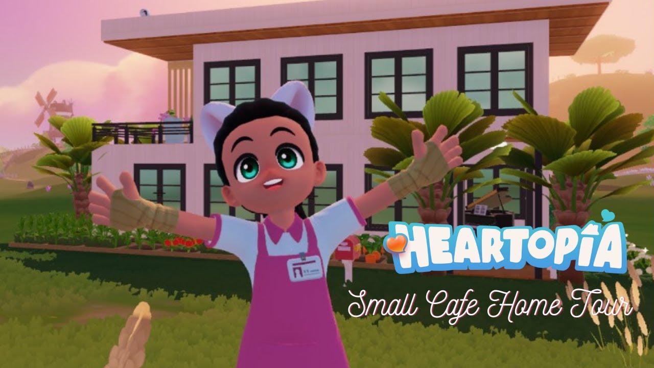 Small Cafe Home Tour // Heartopia // PC + Mobile