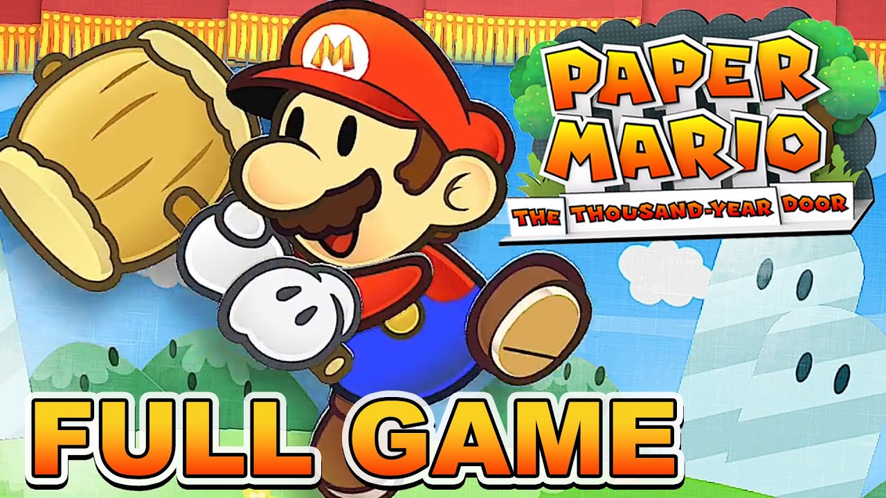 Paper Mario: The Thousand-Year Door SWITCH - Full Game Walkthrough (HD)