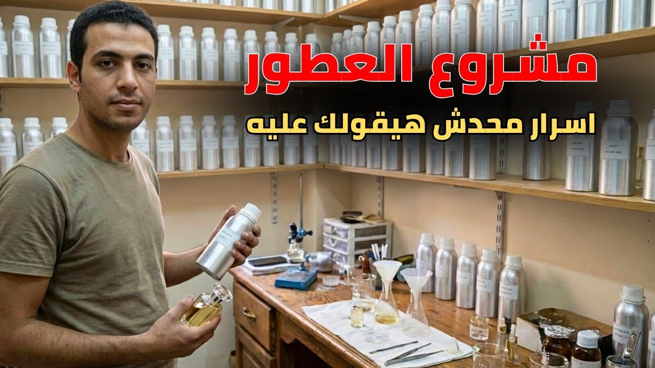 مشروع العطور اللي محدش هيقولك عليه | نفس خامات البراندات