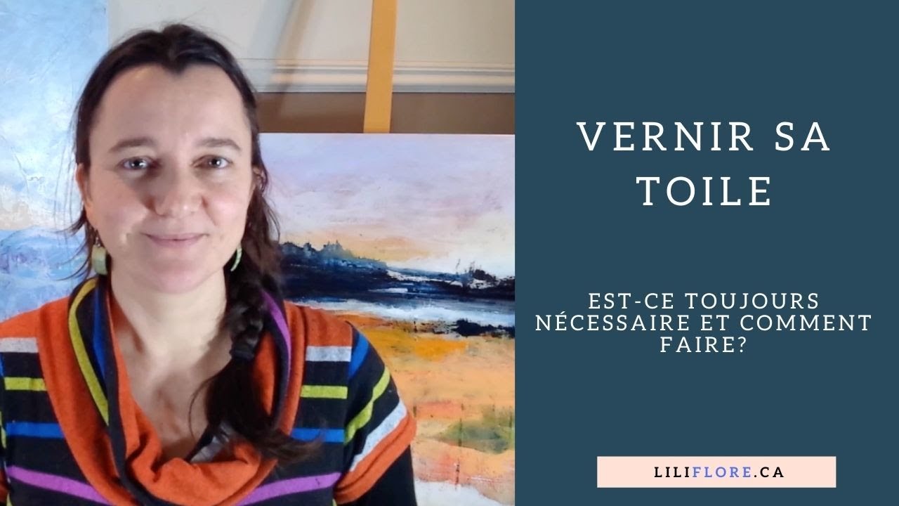 Faut-il vernir sa toile? Et comment faire...