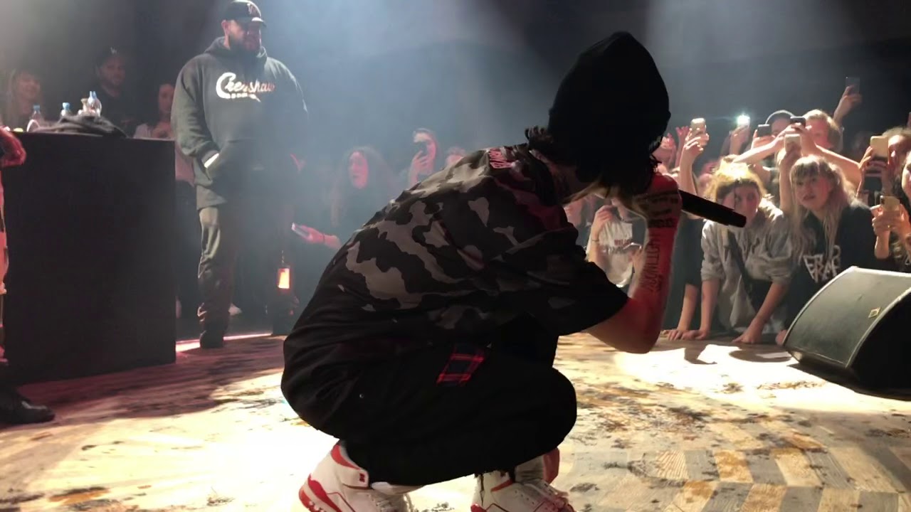 Lil Xan - Betrayed Prague 2019 europa tour live
