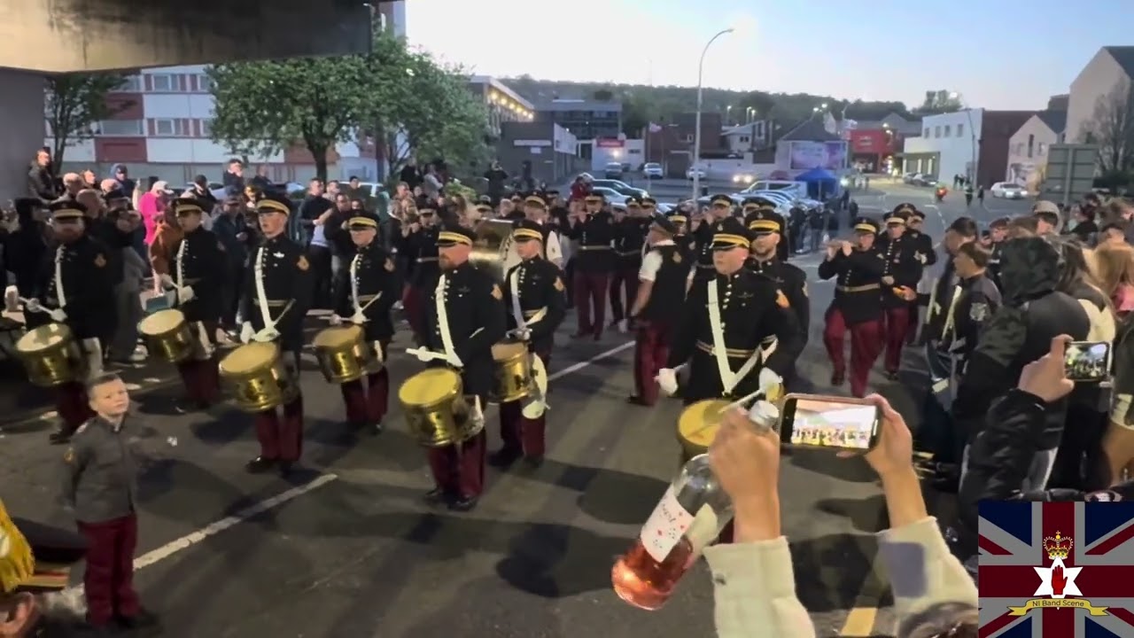 Goldsprings True Defenders Flute Band At Cairncastle Flute Band Annual Band Parade 2025