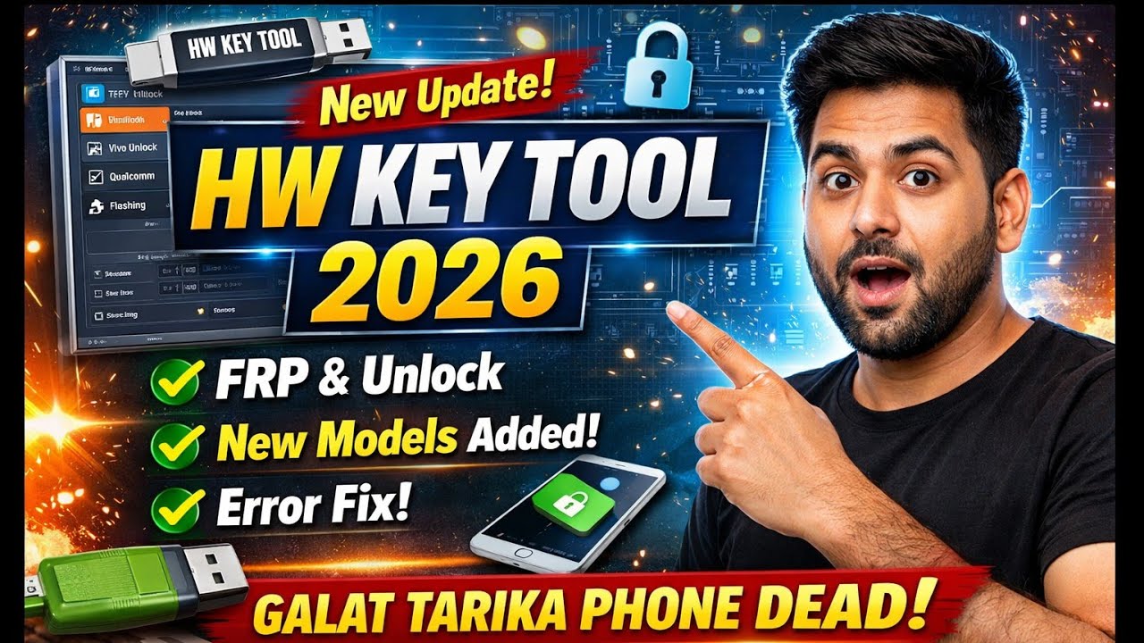 HW Key Tool 2026 Latest Version | FRP & Unlock Setup Guide