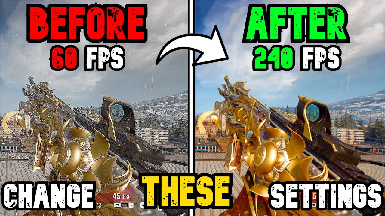 BEST PC Settings for Warzone SEASON 5! (Optimize FPS & Visibility)