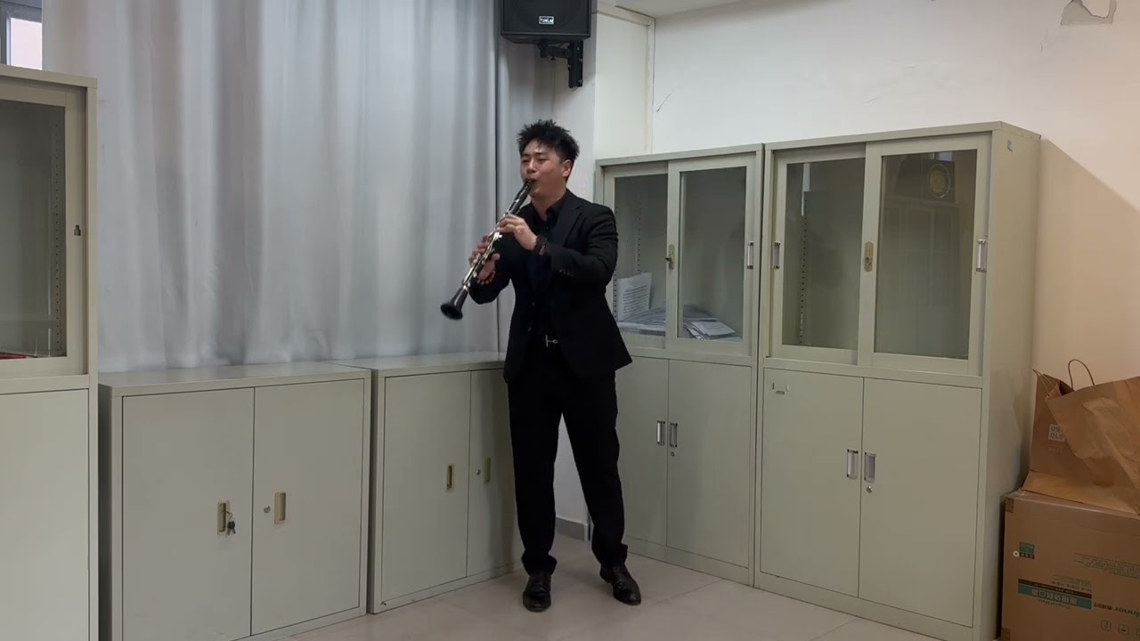 Stravinsky, Three Pieces for Solo Clarinet