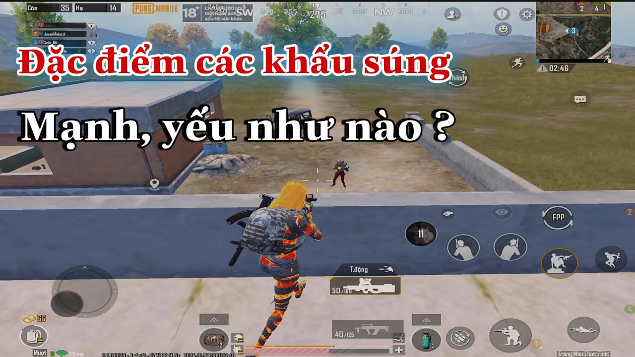 Điểm Mạnh Yếu Của Các Khẩu Súng Trong Pubg Mobile