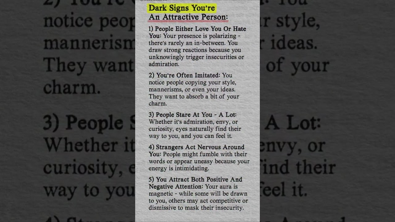 People STARE at You? Here&rsquo;s Why! 😳 (Sign #5 is Wild)