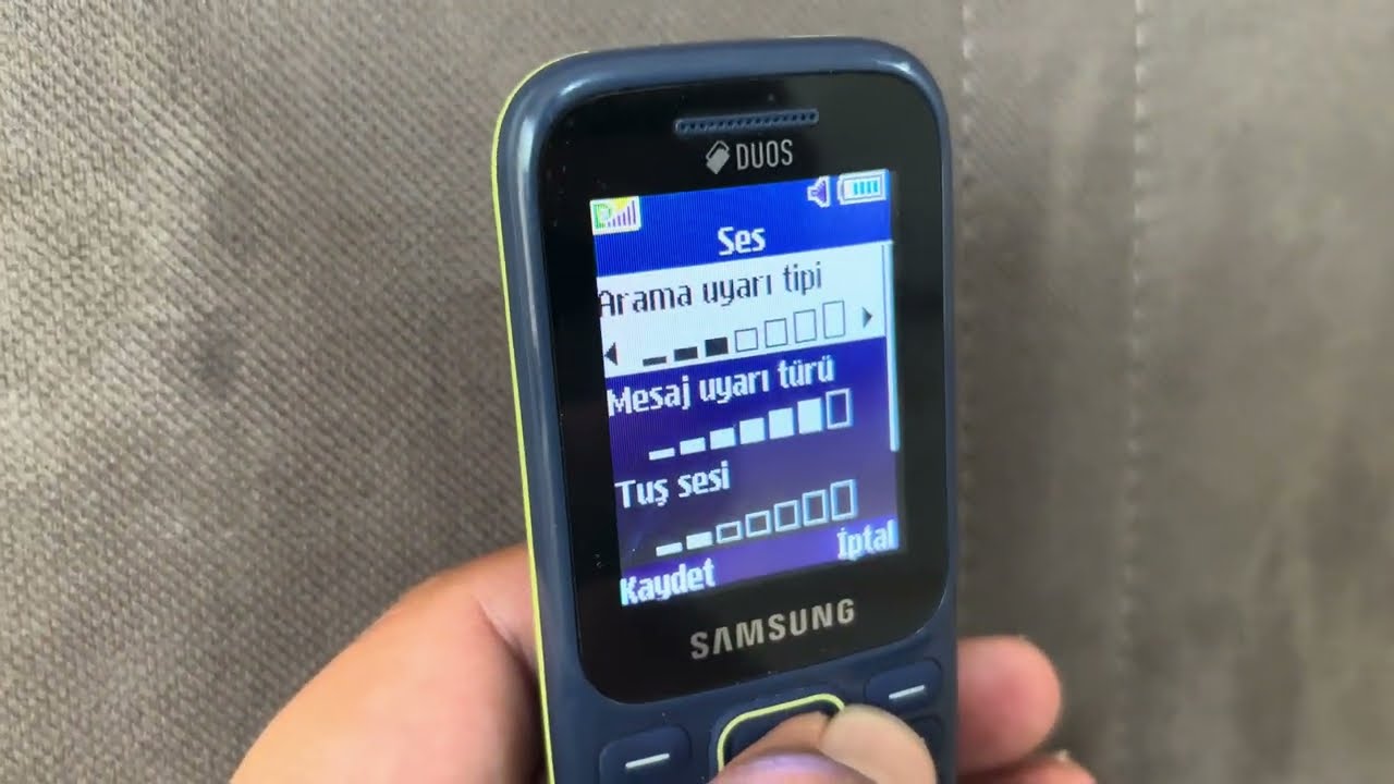 Samsung tuşlu telefonlarda ses y&uuml;kseltme 🔊
