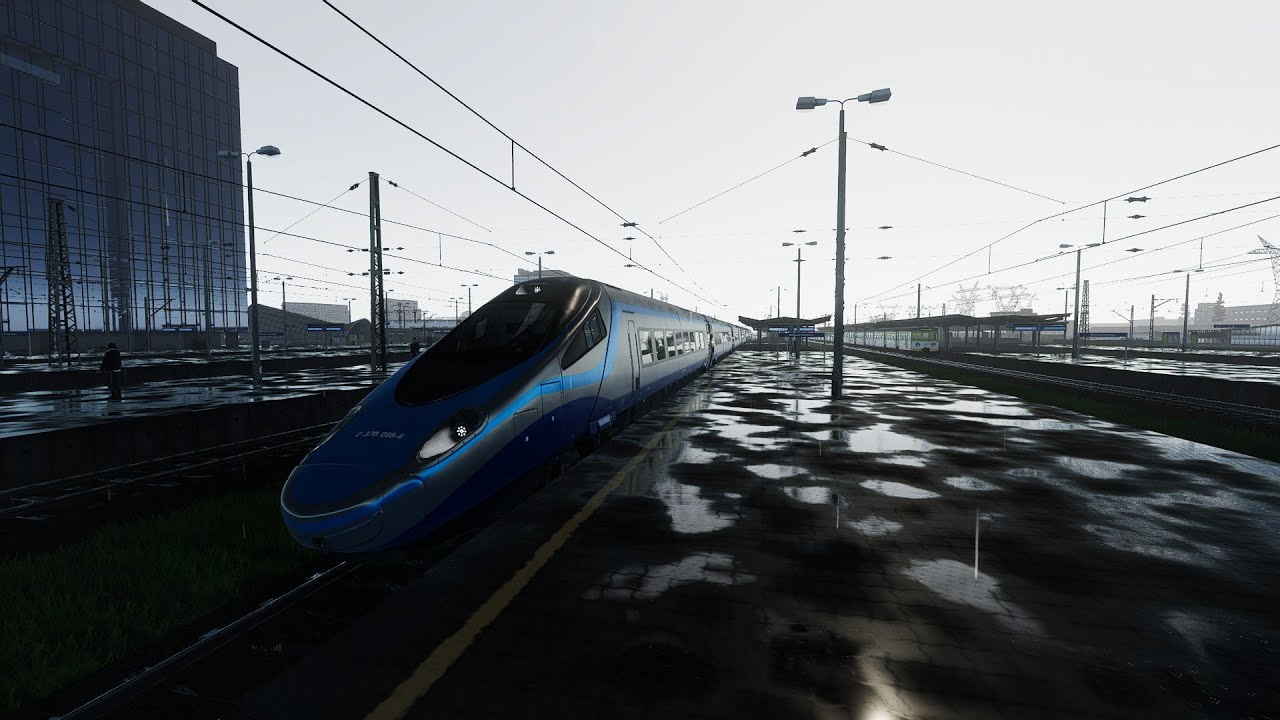 [SimRail] EIJ 6142 Łódź Widzew - Warszawa Wschodnia Timelapse