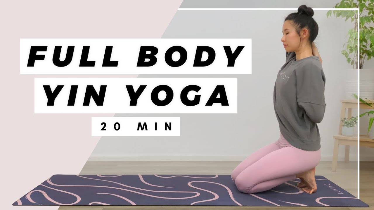 FULL BODY YIN YOGA (NO PROPS) - relax and decompress | 20 min | Jacqui Noel Yoga