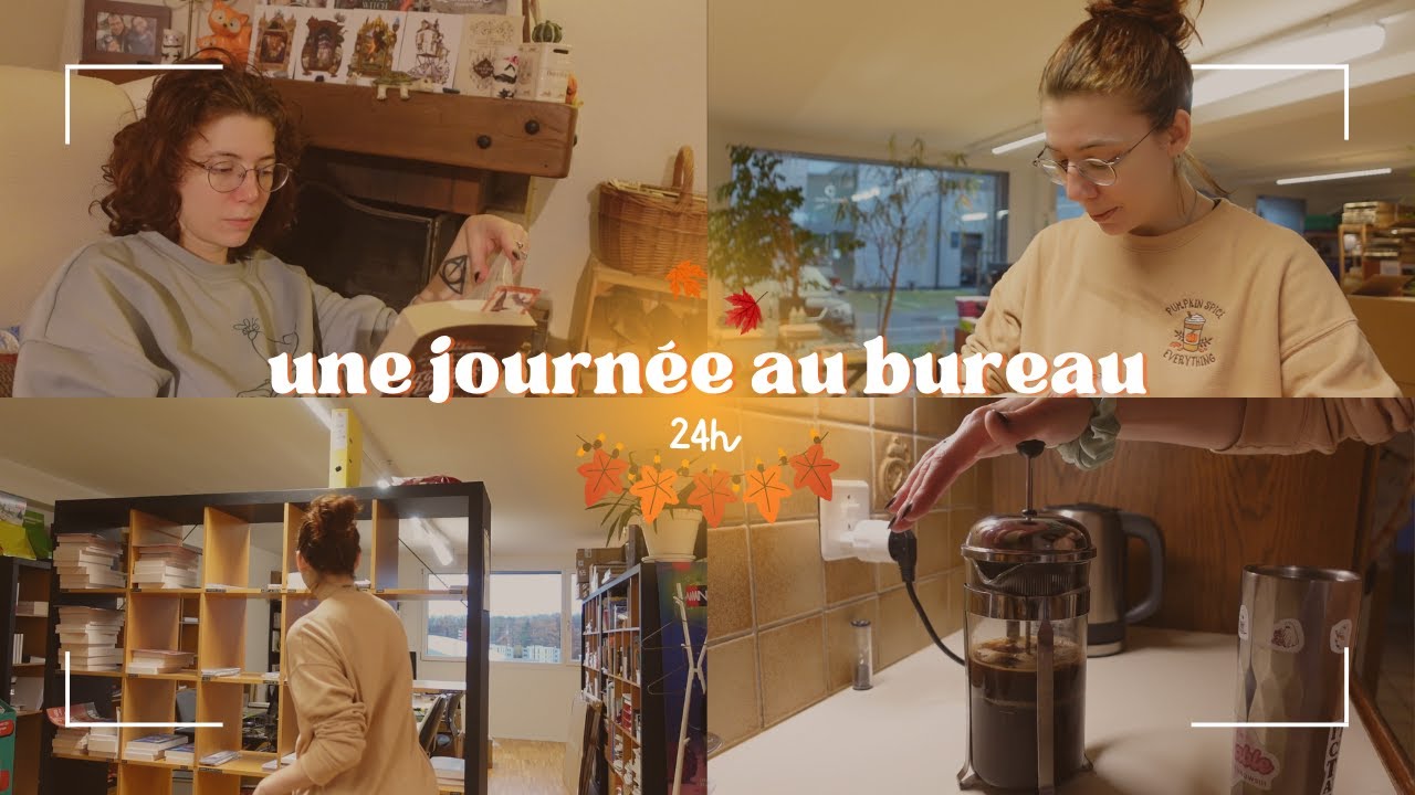 Une journ&eacute;e au bureau 📚 2024