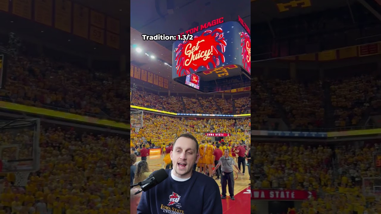 Hilton Magic &mdash; это арена, о которой мечтают все поклонники студенческого баскетбола! #iowastate #...