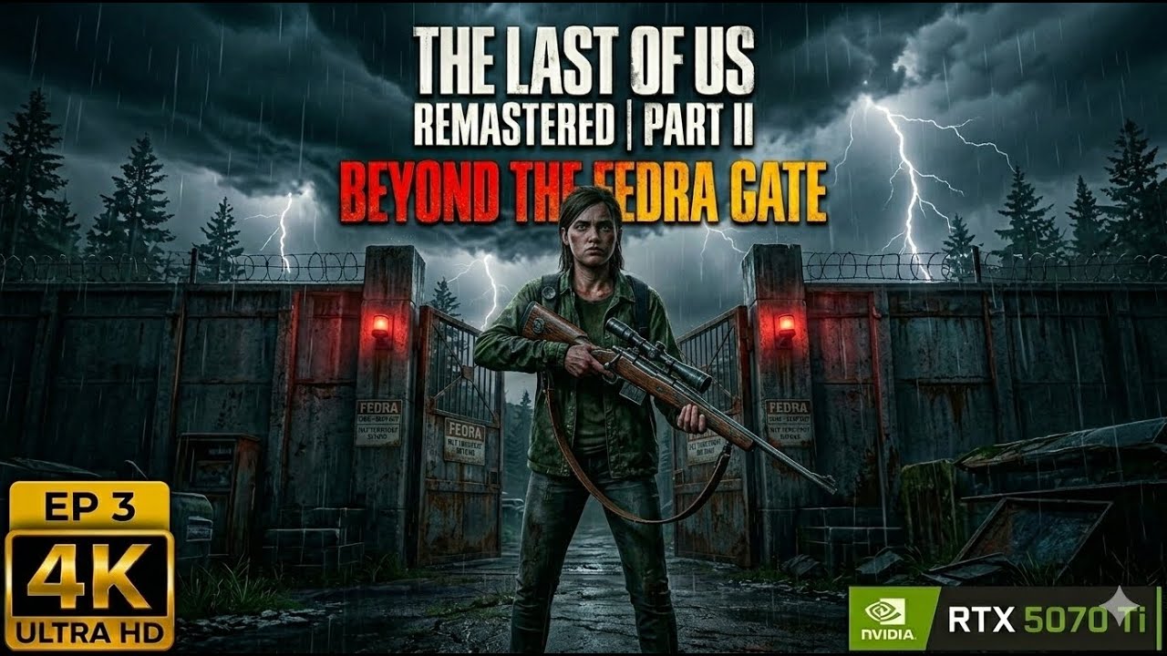 🔴 LIVE | The Last of Us Part II : Beyond the Fedra Gate | Ep 3 | 4K 5070 Ti Gameplay