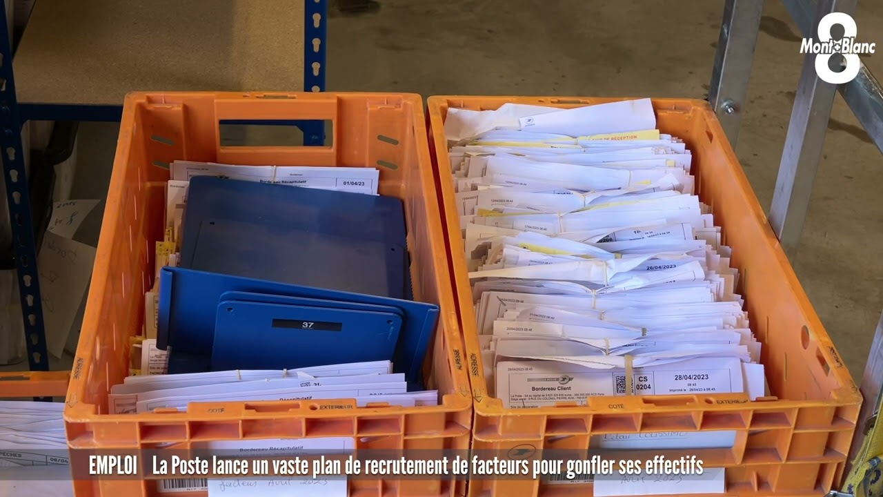 La Poste recrute