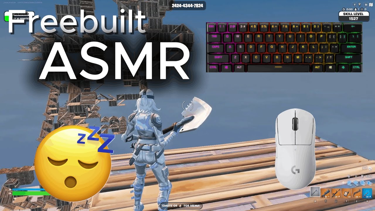 freebuiltASMR   Apex promini 打鍵音＃ASMR＃フォートナイト＃fortnite