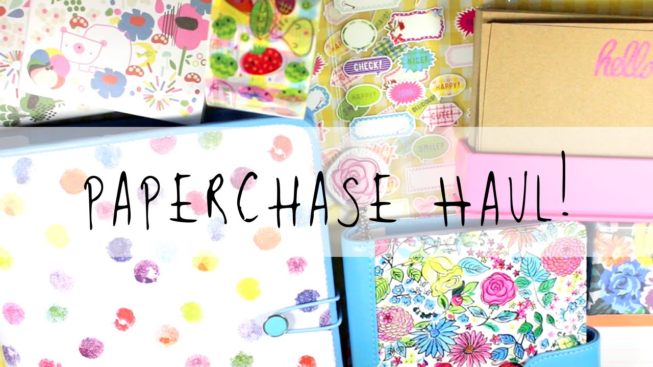 Paperchase Haul! | April 2015 | MyGreenCow