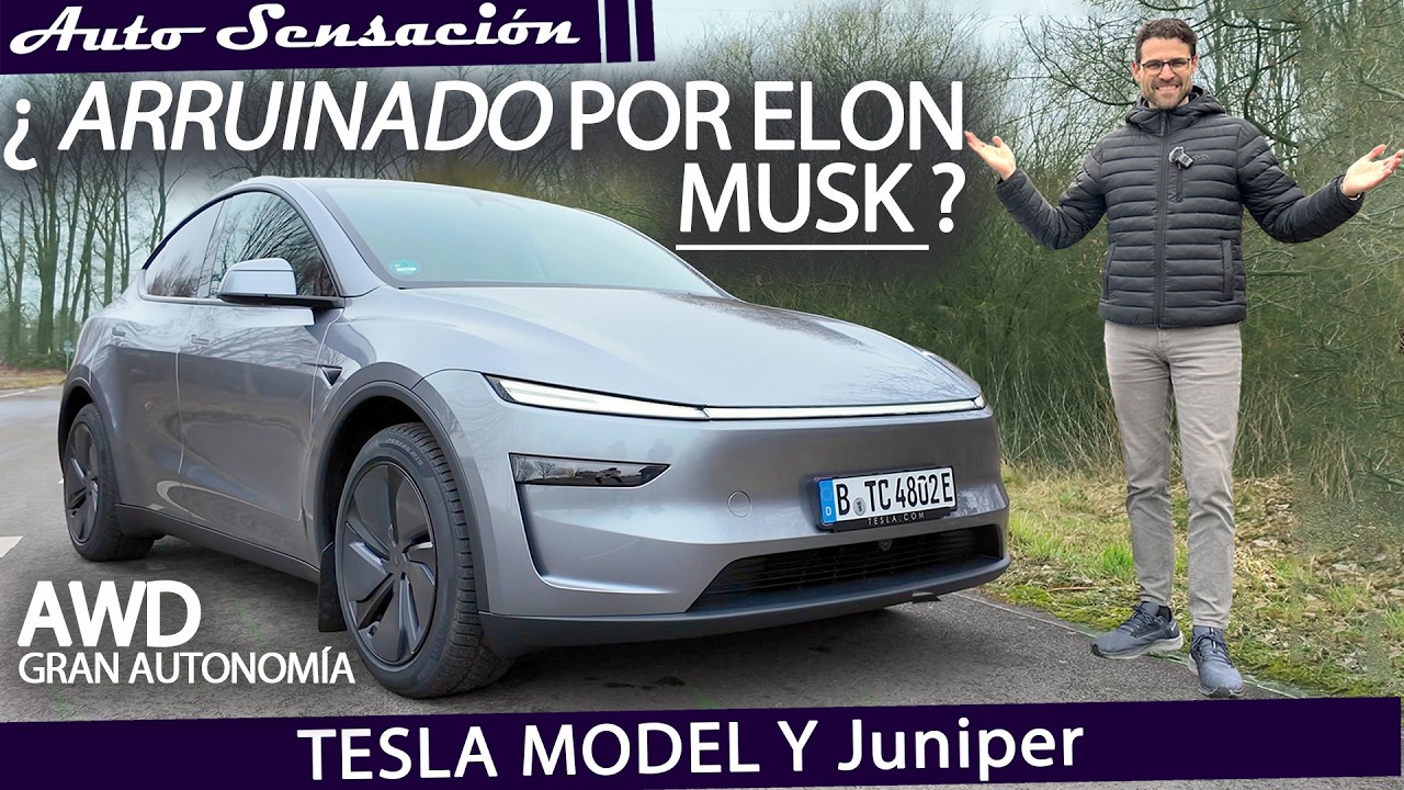 Prueba Tesla Model Y 2025 Juniper ¿SIgue siendo el mejor? ¿Eclipsado por Elon Musk?