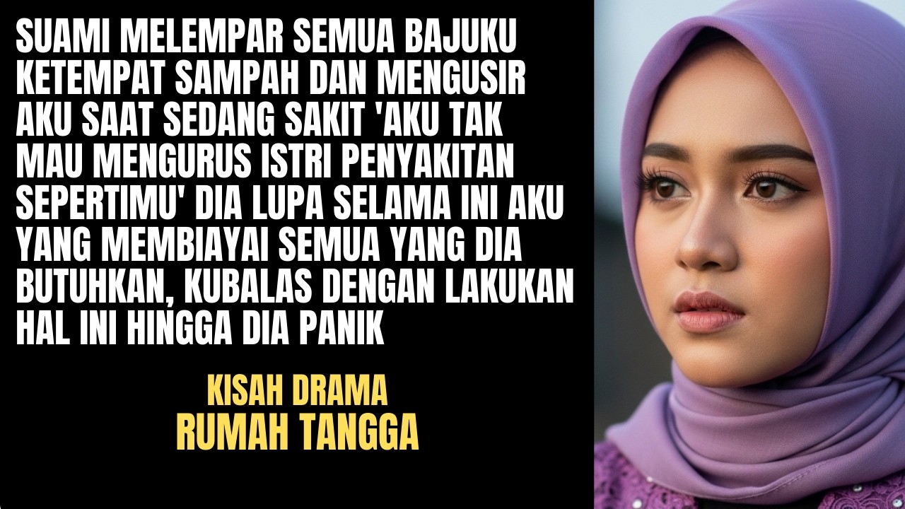 SAAT AKU SAKIT, SUAMI MELEMPAR BAJUKU KE TEMPAT SAMPAH… DIA TAK SADAR AKU PENOPANG HIDUPNYA!...