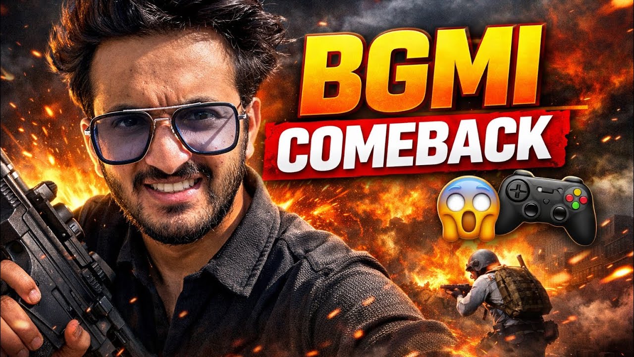 BGMI Comeback Gameplay 🎮 | 12 Months Gap Still Noob Killer 😈