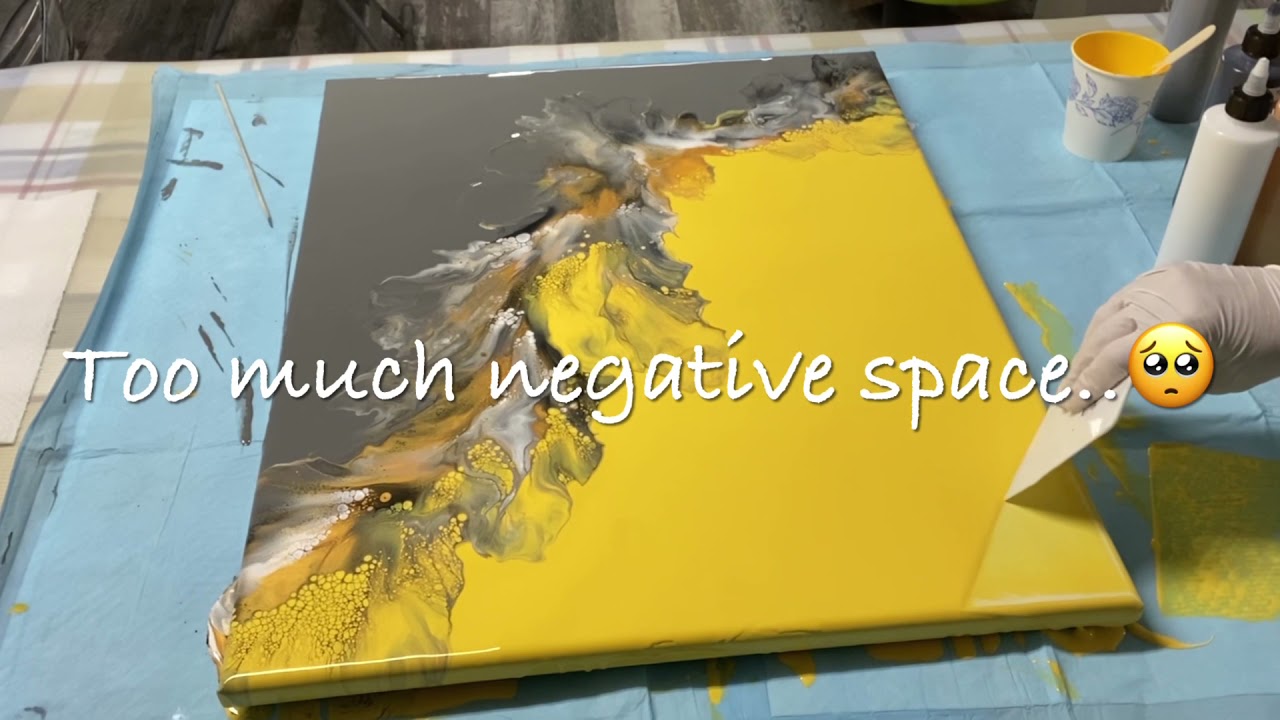 #26 Rinske Douna colours inspired...yellow and grey Dutch pour