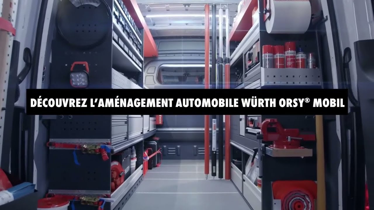 D&eacute;couvrez l&rsquo;am&eacute;nagement automobile W&uuml;rth ORSY&reg; MOBIL