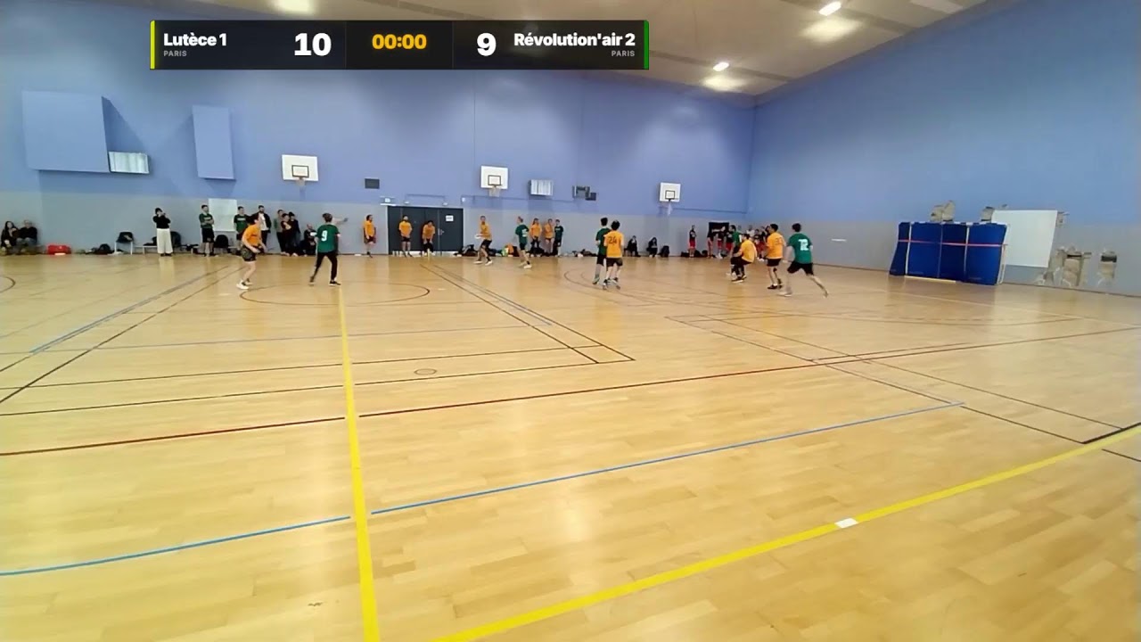25-26 - Championat Indoor Open DR2 Poule Haute - Lutèce 1 vs Révolution'air 2