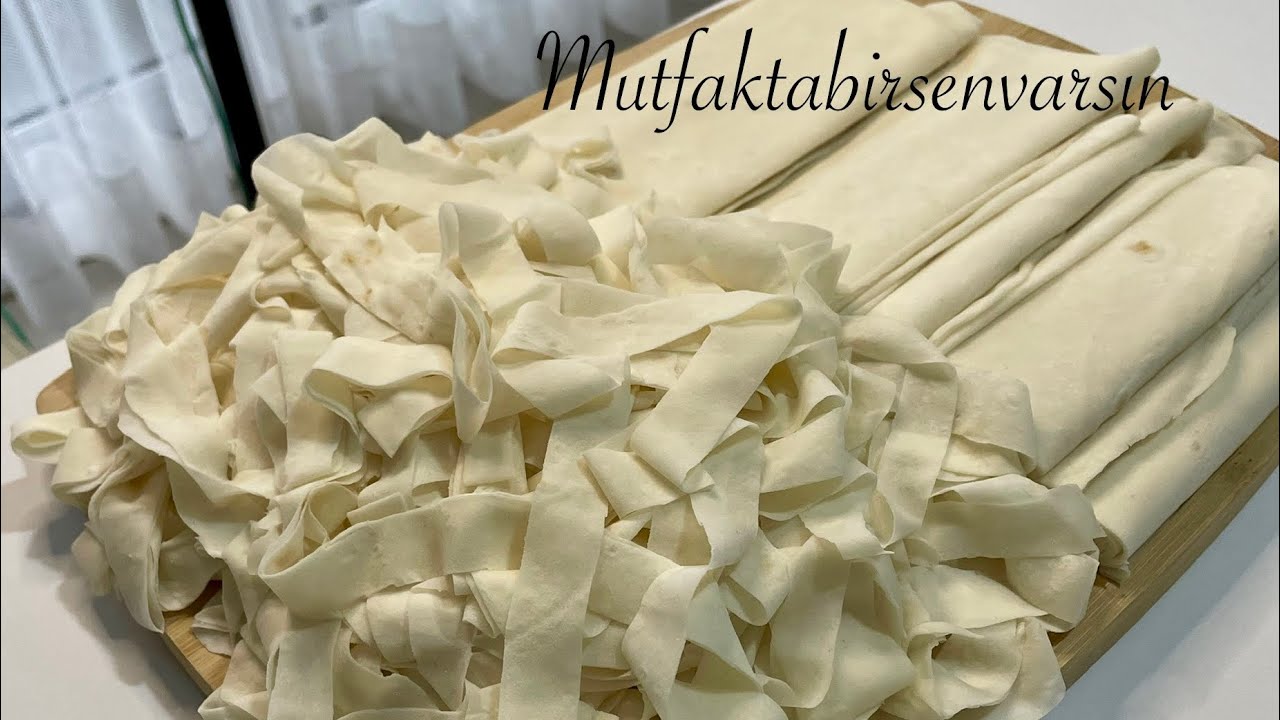 Su böreği lezzetinde kırpık börek tarifi 👍💯