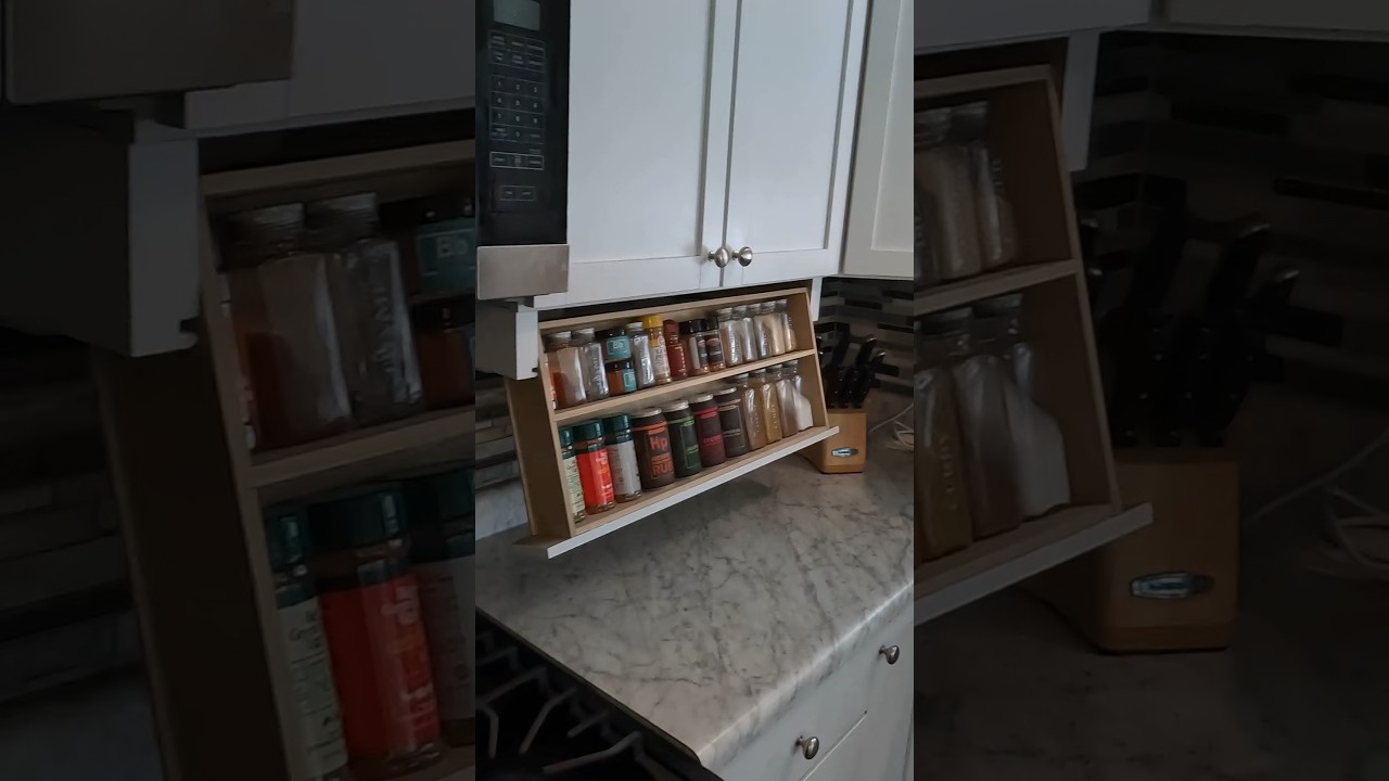 Экономьте место! Индивидуальная полка для специй @budsworkshop