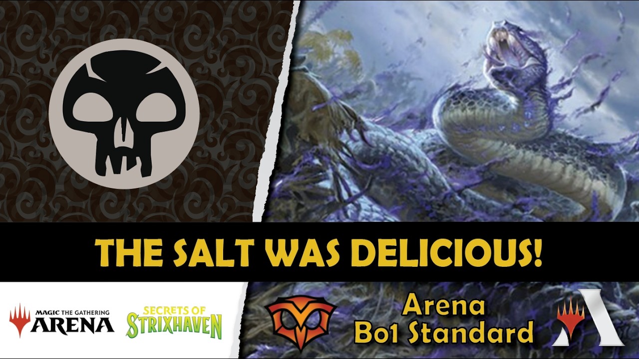 This Discard Deck Manufactures SALT 😈 #mtg #mtgarena #standard #monoBlack