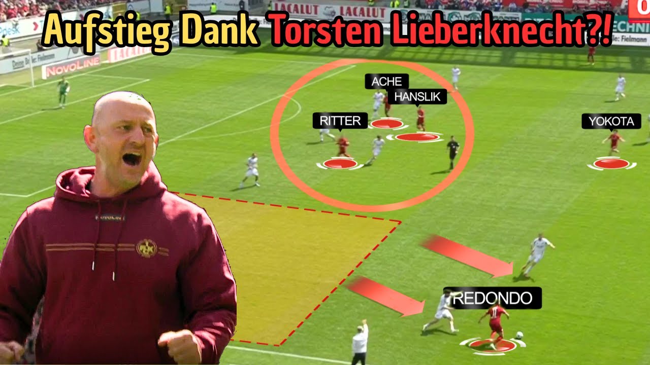 Taktikanalyse FCK: So l&auml;sst Torsten Lieberknecht bei Lautern spielen!