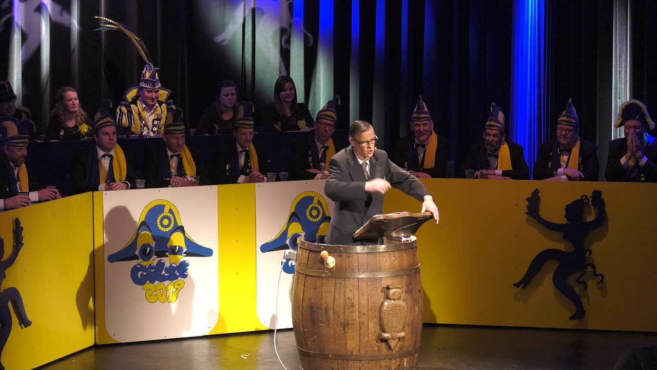 Jeroen van Gils als De ceremoniemeester - Sauwelen Gilze 2019