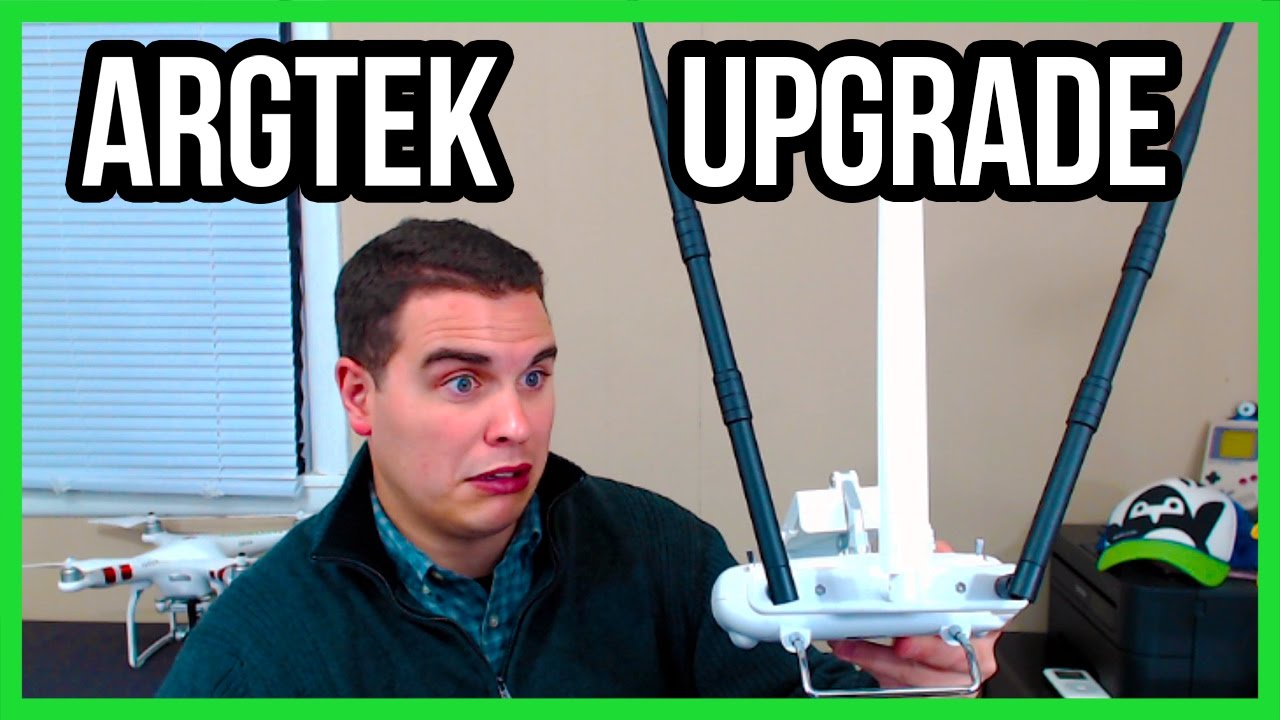 Phantom 3 Standard Tip #5 | ARGtek Upgrade | Three 10dbi Antennas #Drone