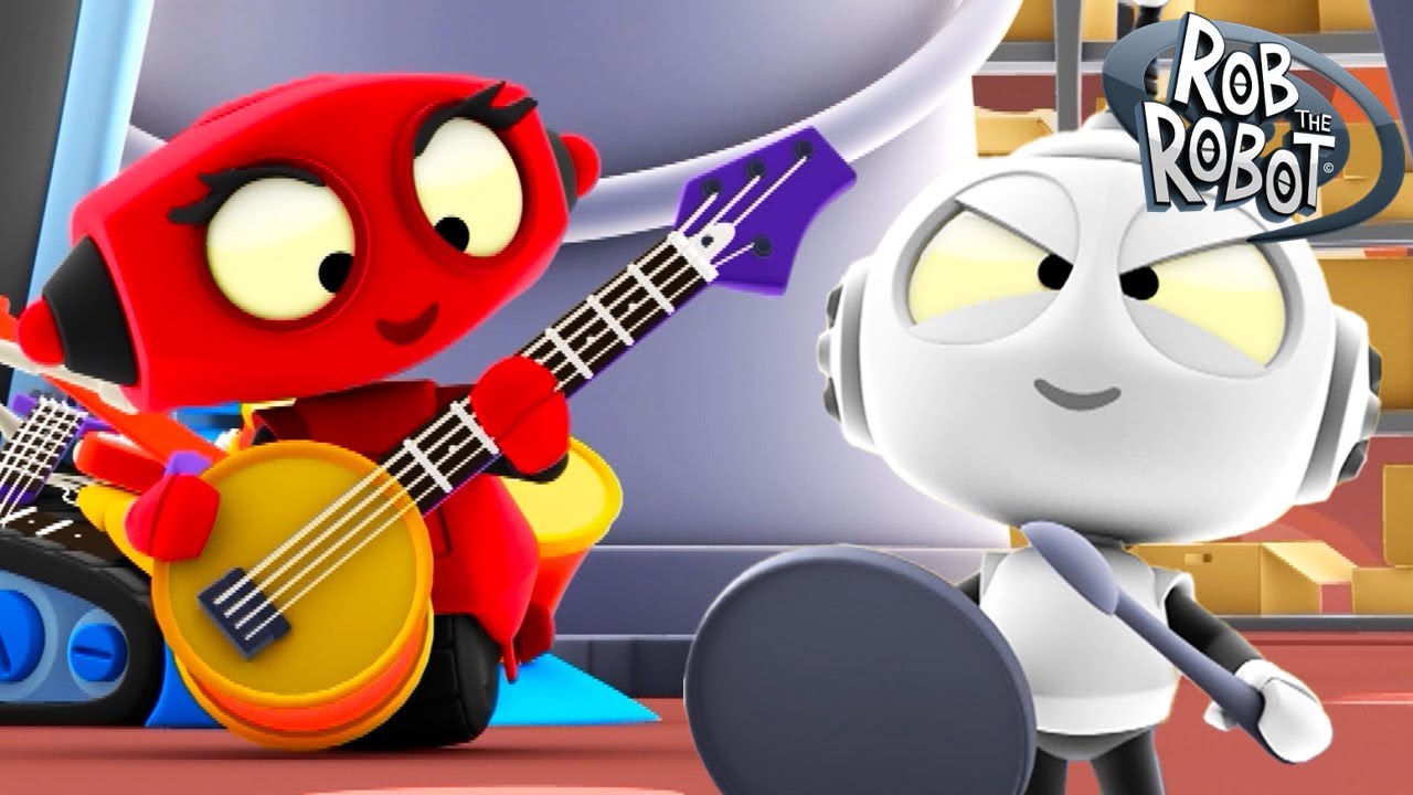 Music Makers | Rob the Robot & Friends - Funny Kids TV