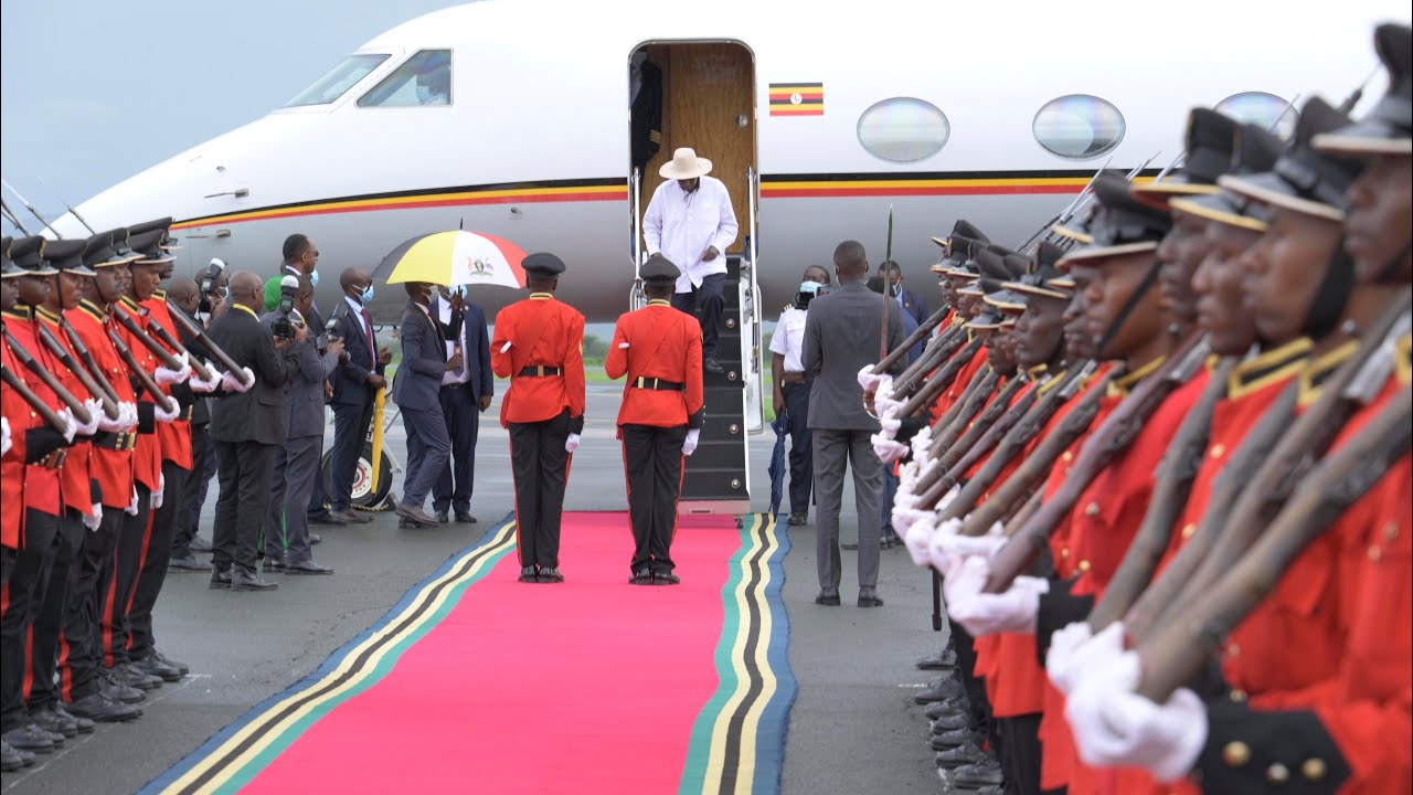 Museveni’s Gulf Stream jet 550 touches down in Arusha ahead of crucial EAC heads of state meet.