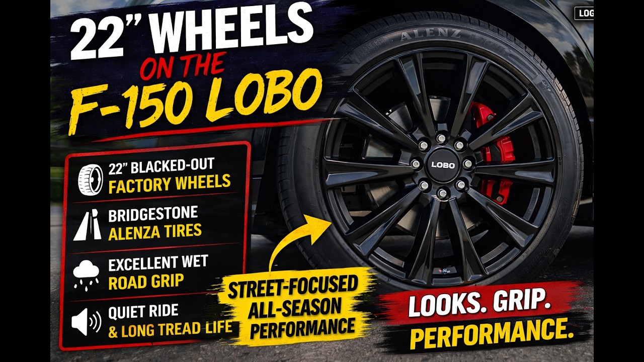Эти 22-дюймовые диски полностью меняют внешний вид — диски Lobo для F-150.