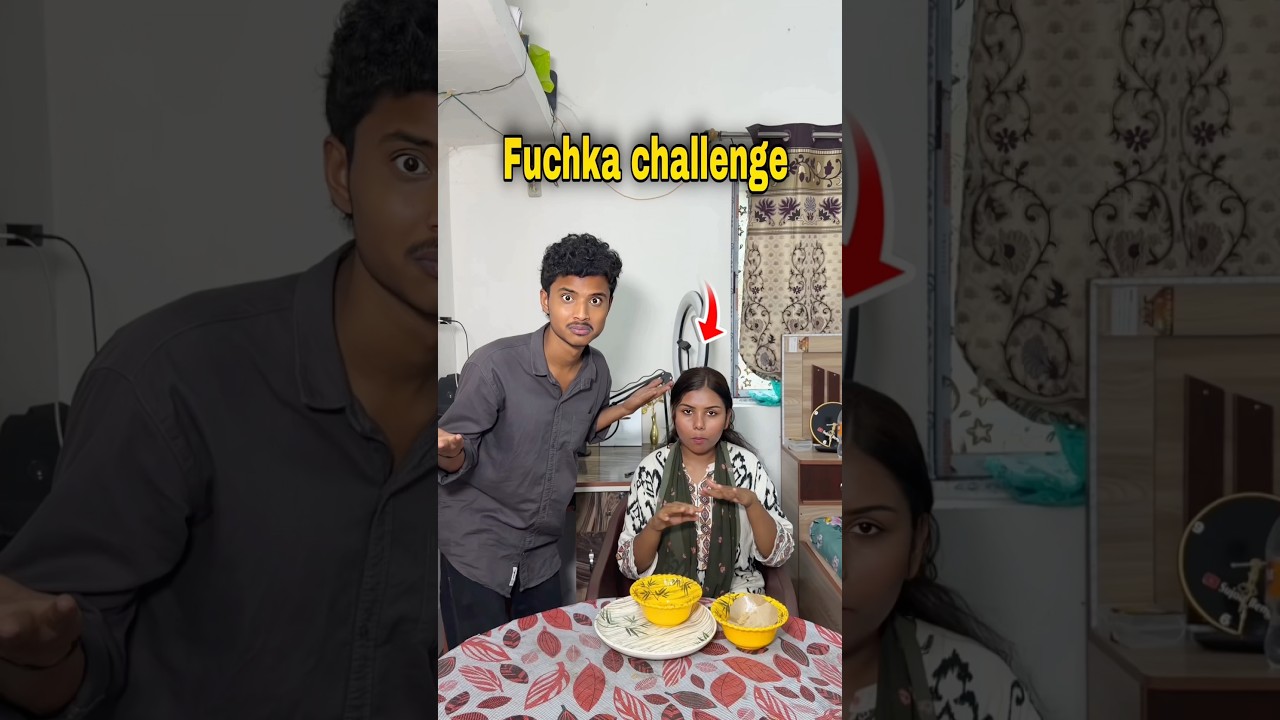 Fuchka challenge 😱 #bengalivlog #minivlog #shortvideo