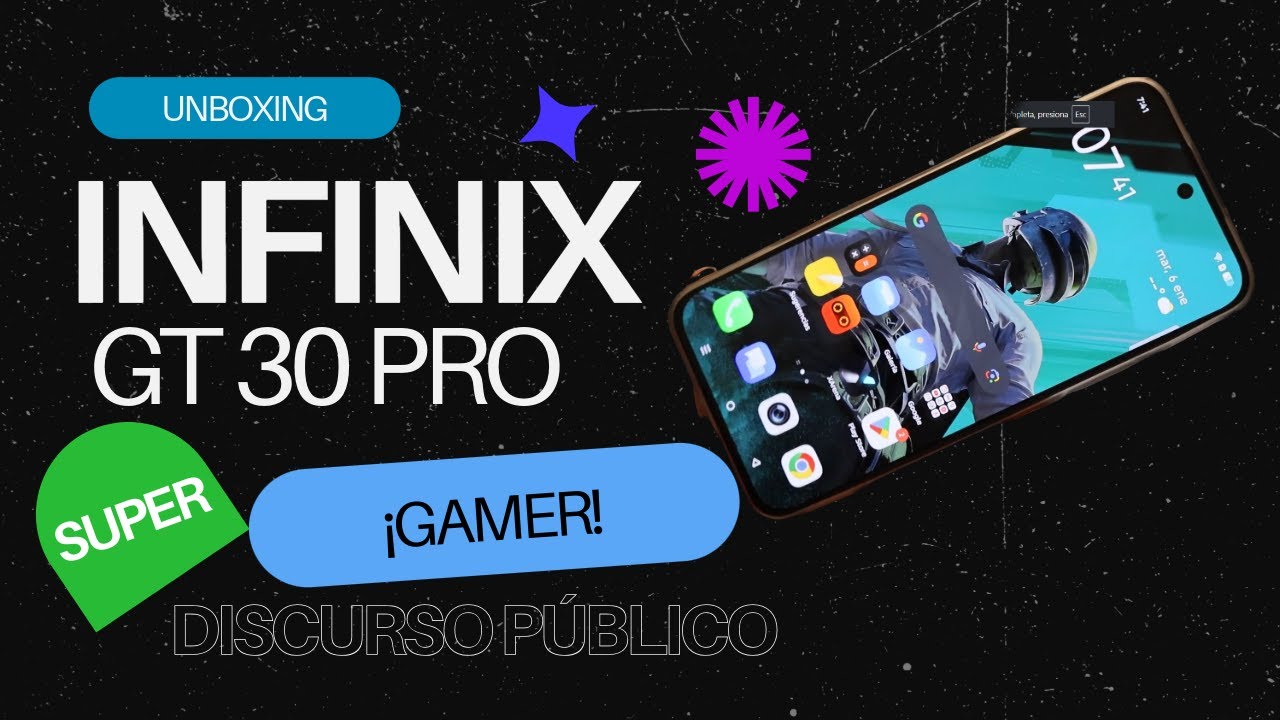 Unboxing del Infinix GT 30 PRO #unboxingvideo #infinix #infinixgt30pro  #dimensity8350