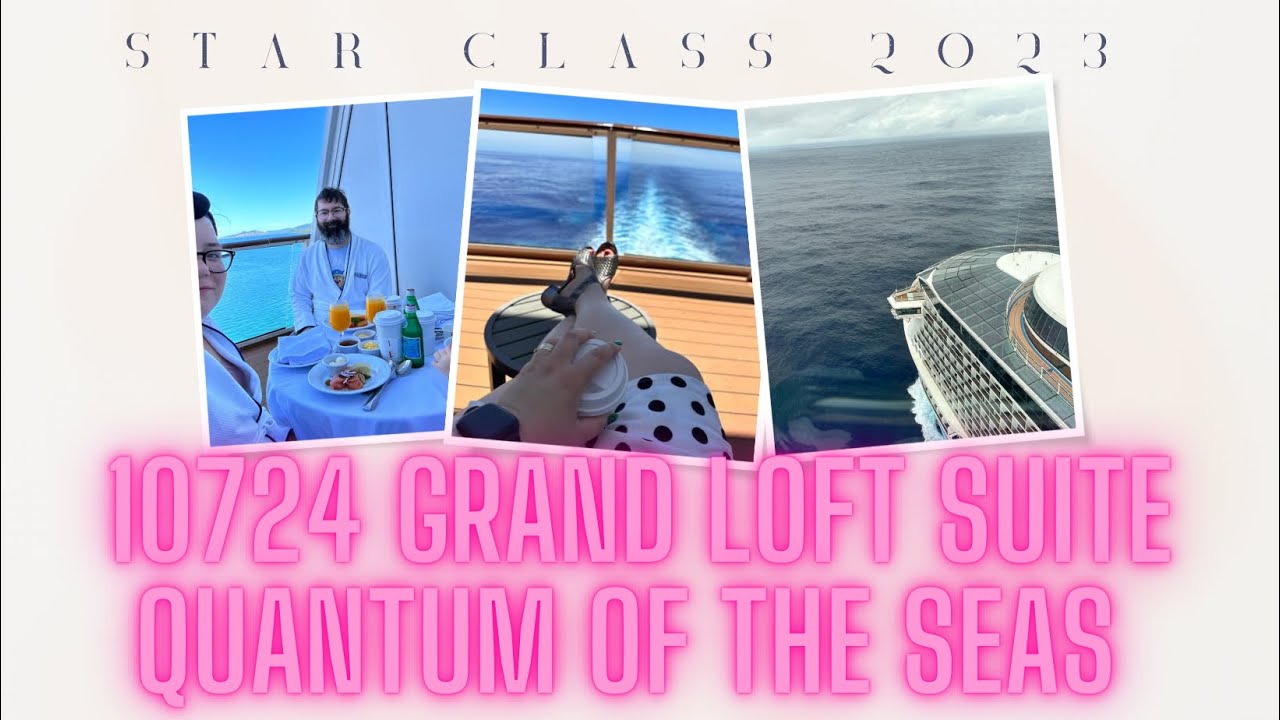 Grand Loft Suite 10724 onboard Quantum of the Seas - Room Review. Star Class with @RoyalCaribbean
