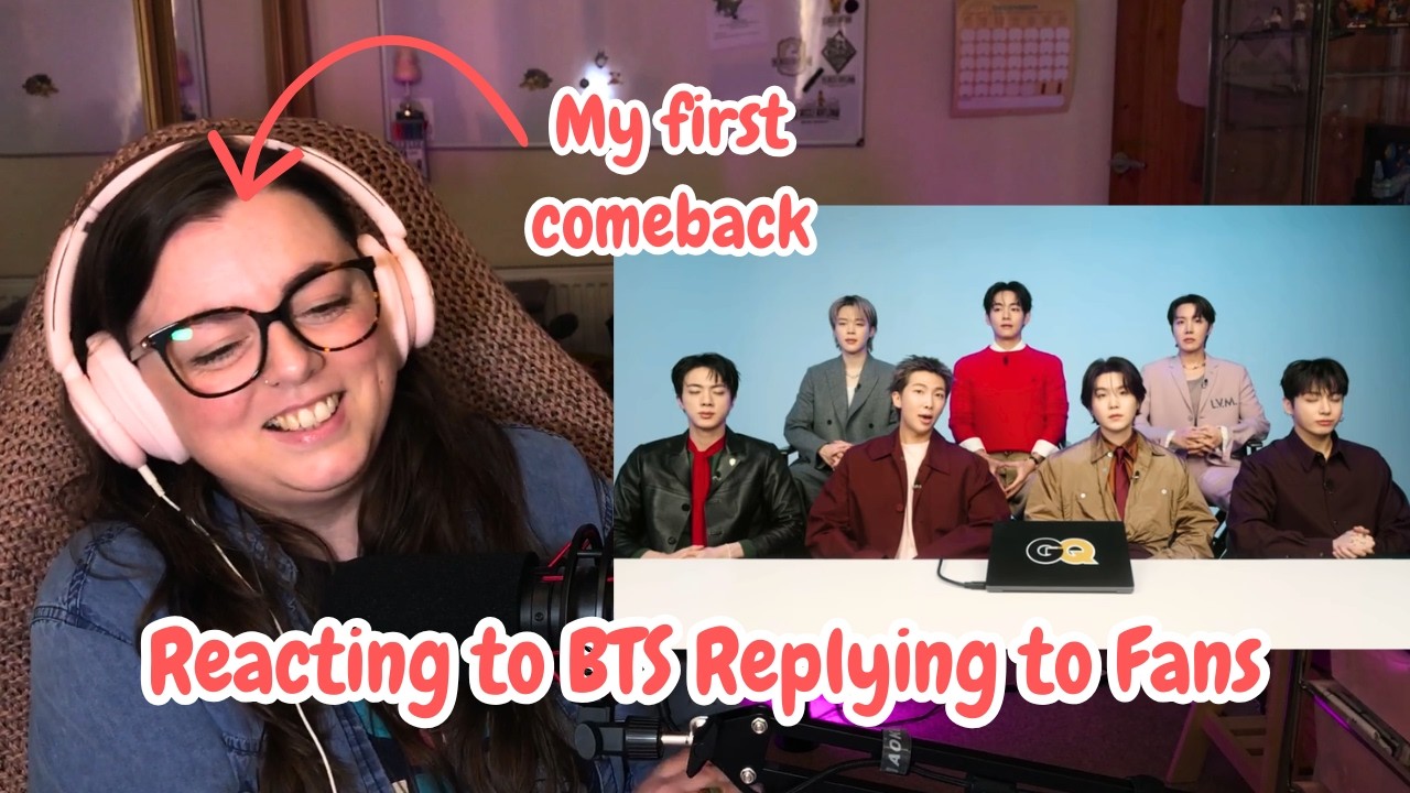 FIRST REACTION to BTS REPLYING to Fans