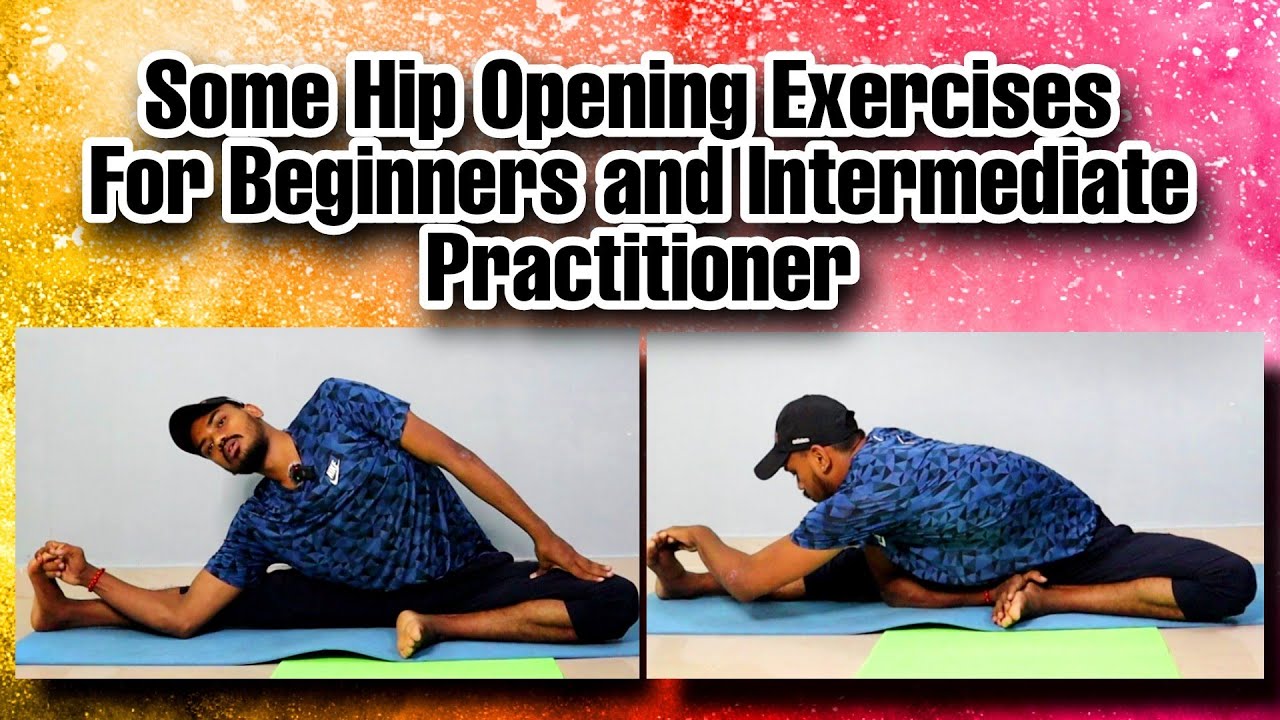 Hip Opening Exercises/Hamstrings Muscles Exercises/ Thigh Muscles Exercises - Yoga Saathi Video.