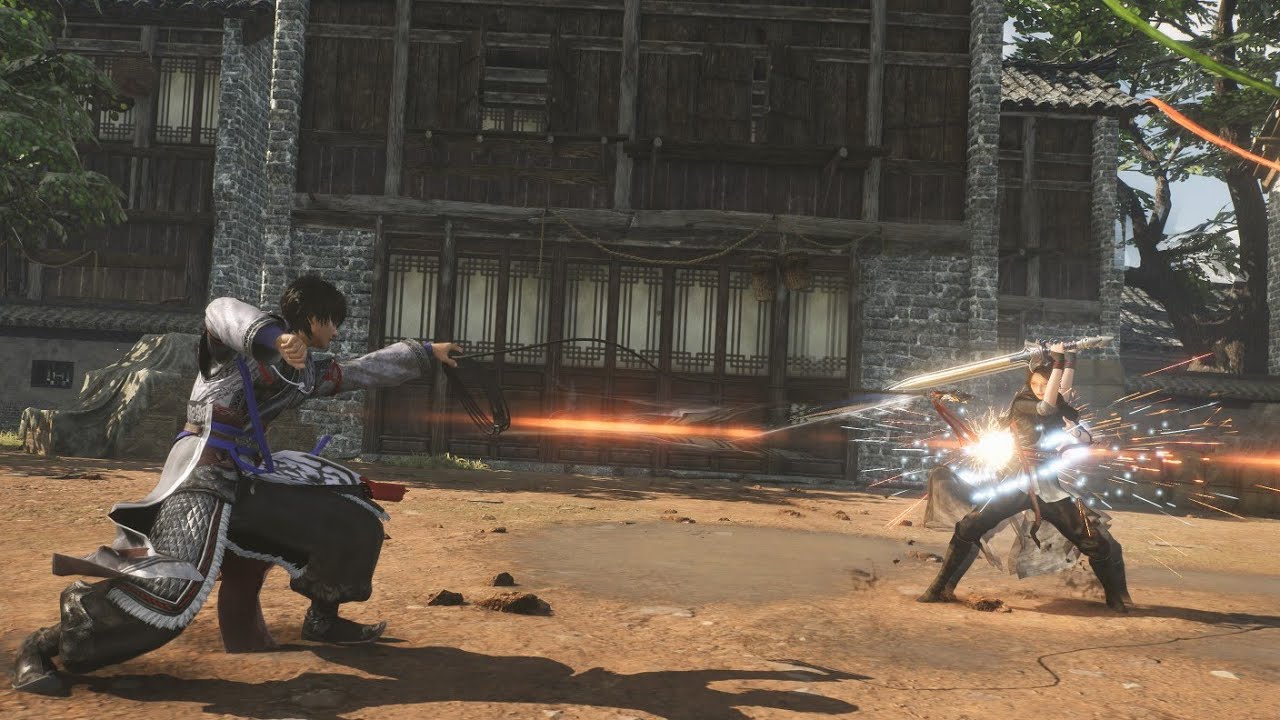 DW ORIGINS :VISIONS OF FOUR HEROES DLC -ROPE DART VS ZHUHE -NO DAMAGE -ULTIMATE WARRIOR