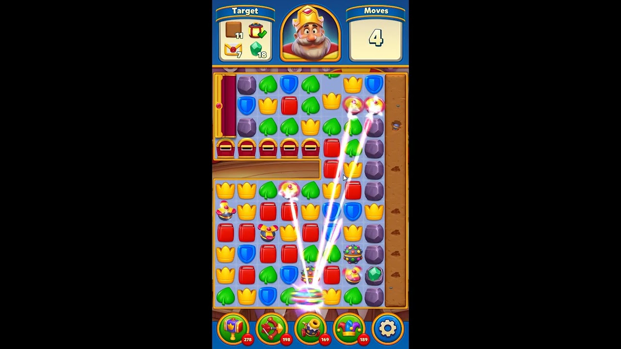 Royal Match Level 11554 - NO BOOSTERS GAMEPLAY 👑 | SKILLGAMING ✅